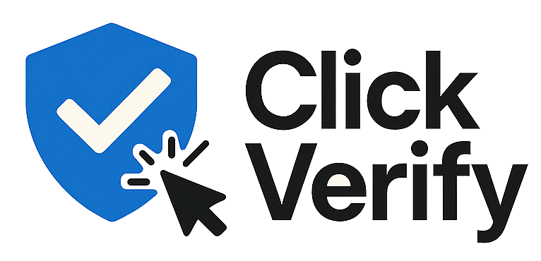 ClickVerify Logo